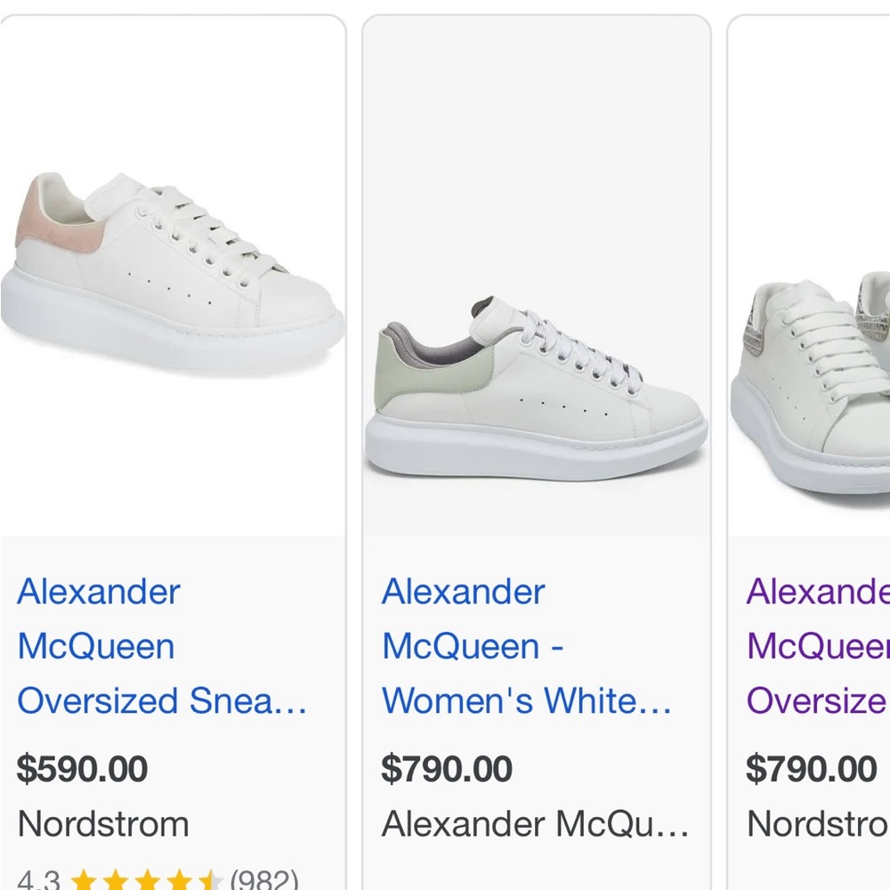 Authentic Alexander McQueen